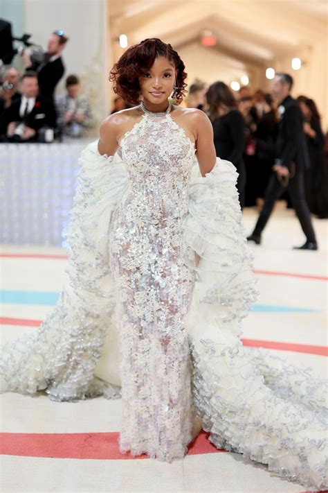 halle bailey met gala dress